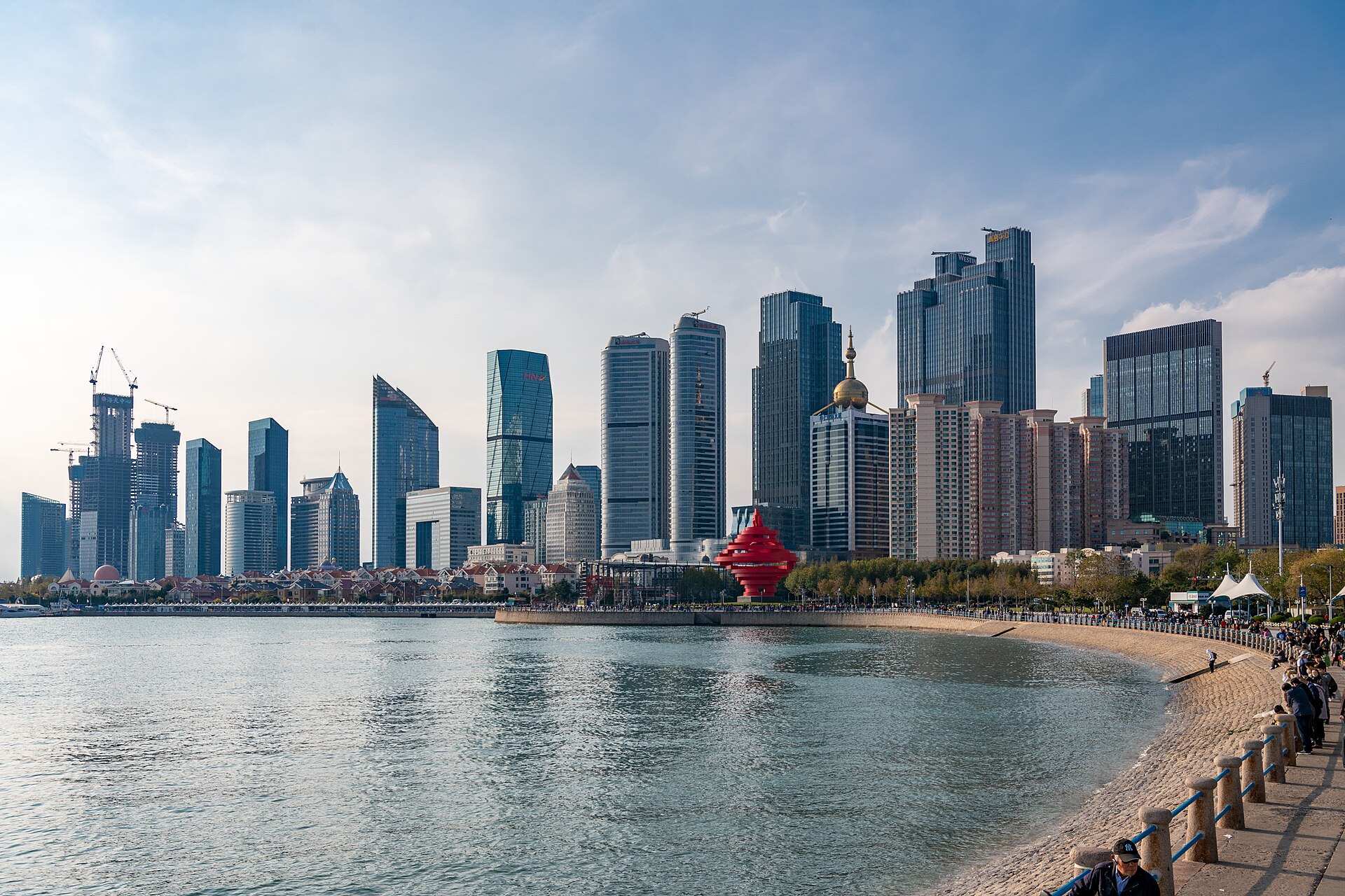 Qingdao skyline