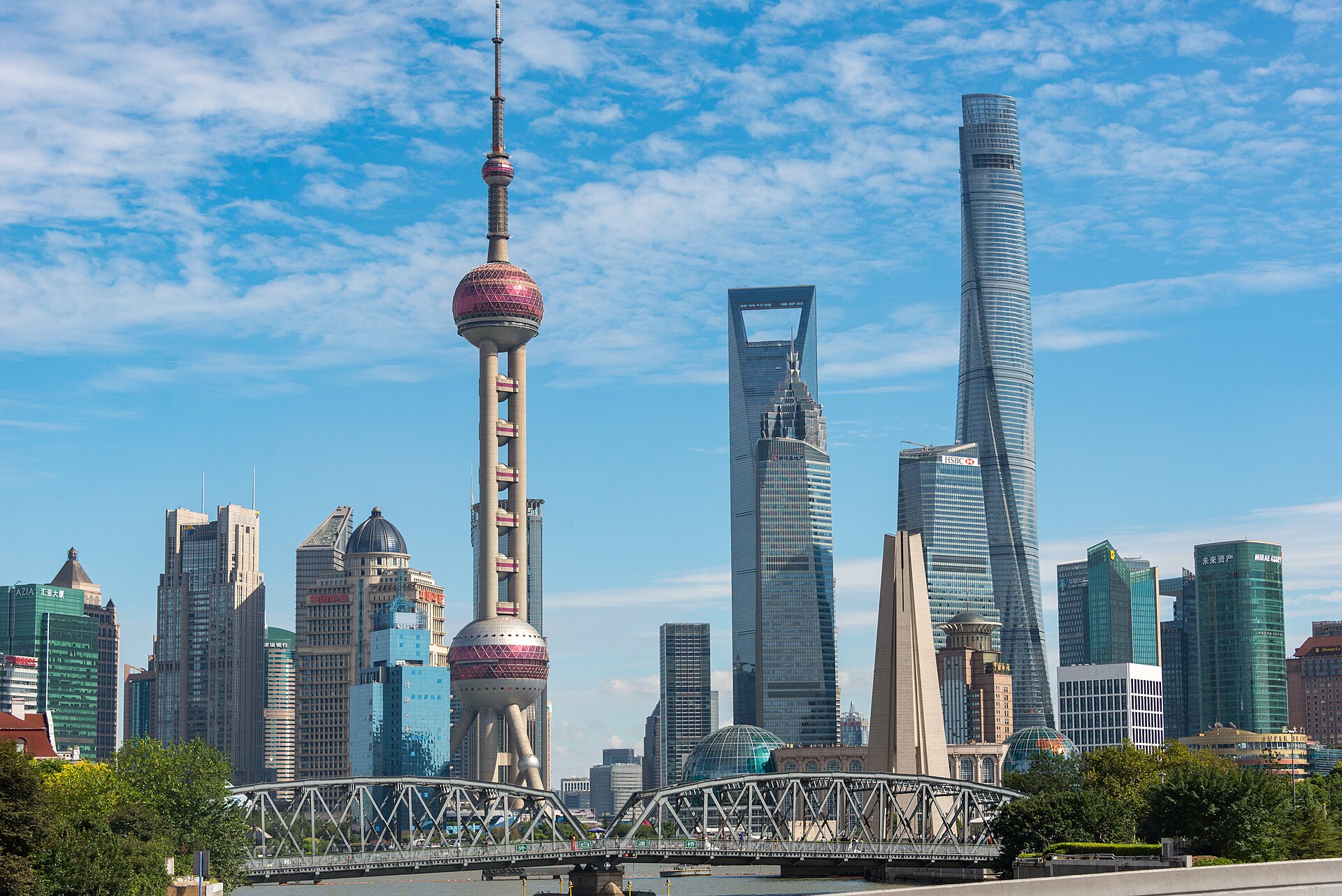 Shanghai skyline